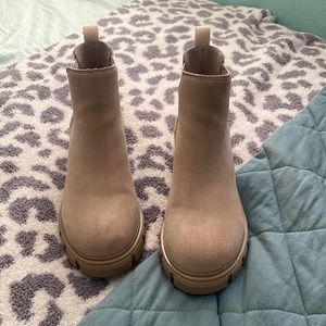 Tan Steve Madden Booties